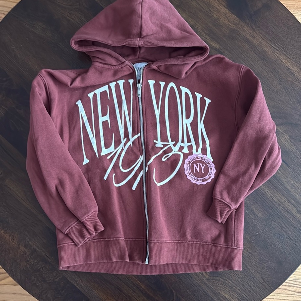 Zara kids zip up jacket